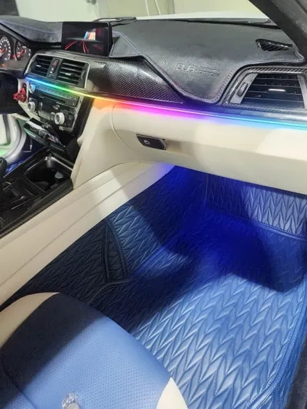 일산 고양 bmw3 가죽시트교체 실내튜닝 끝판왕 20대 감성으로 / 일산동구 성석동