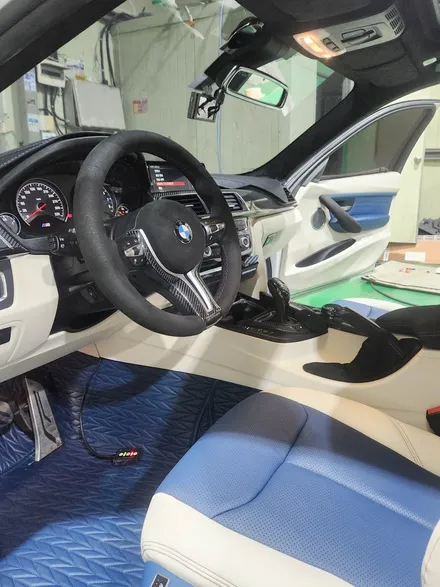 일산 고양 bmw3 가죽시트교체 실내튜닝 끝판왕 20대 감성으로 / 일산동구 성석동