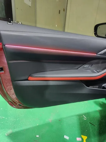 자동차LED조명 실내인테리어 BMW M4 엠비언트 식빵등 고양일산 튜닝샵 BK게러지 / 일산동구 성석동