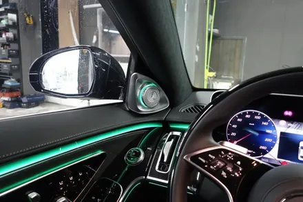 벤츠S클레스부메스터시공 #벤츠S클래스 #S450 #부메스터 #엠비언트 #전동트위터