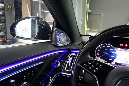 벤츠S클레스부메스터시공 #벤츠S클래스 #S450 #부메스터 #엠비언트 #전동트위터