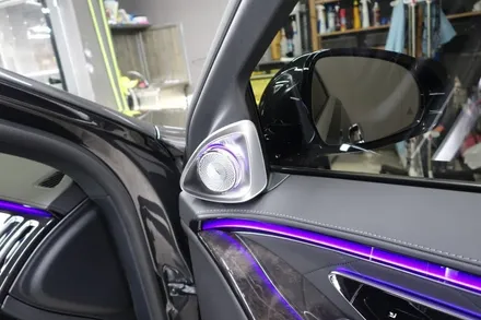 벤츠S클레스부메스터시공 #벤츠S클래스 #S450 #부메스터 #엠비언트 #전동트위터