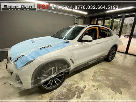 BMW X4 솔라가드퀀텀틴팅시공,아이나비QXD5000,에코파워팩