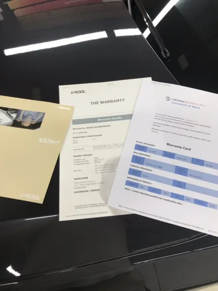 BMW 5시리즈 브이쿨K시공