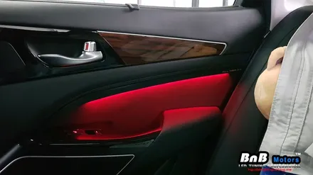 올 뉴 K7 차량 LED 도어 엠비언트 red 색상 [거제 자동차 LED 비앤비 모터스] / 거제 연초면