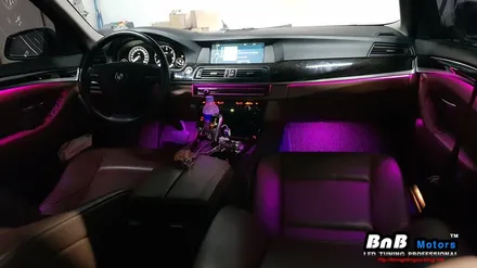 BMW 520d F10 5시리즈 스마트 히든 엠비언트! 순정 퀄리티의 엠비언트 라이트 튜닝! 부산 창원 거제 비앤비모터스 / 거제 연초면