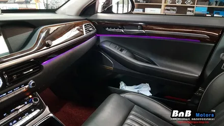 제네시스 EQ900 G90 순정 엠비언트 밝기 광량 업그레이드! 순정보다 5배 밝은 엠비언트 튜닝! / 거제 연초면