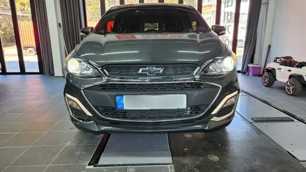 더뉴 스파크 LED 데이라이트 튜닝! 누렇고 칙칙한 전구 데이라이트를 밝고 선명한 LED 데이라이트로 업그레이드! 거제 부산 창원 LED튜닝 / 거제 연초면
