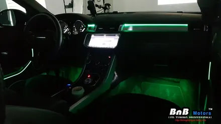 레인지로버 이보크 컨버터블 3세대 RGB 엠비언트라이트 튜닝! 화려한 실내 무드램프와 함께 오픈에어링~!! / 거제 연초면