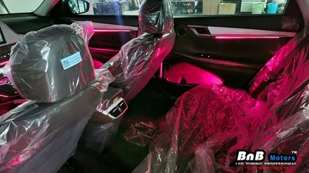 더뉴 그랜저의 부족했던 엠비언트를 완벽하게 채워주다! 순정연동 비노출 엠비언트 업그레이드로 완벽해진 실내 무드등 튜닝! 경남 거제 창원 부산 김해 진주 비앤비모터스 / 거제 연초면