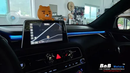 제네시스 G70 대시보드 비노출 엠비언트 무드등 튜닝! 실내 감성을 높여줄 단 하나의 아이템! G70 오너들의 필수 아이템! 부산 양산 엠비언트 / 거제 연초면