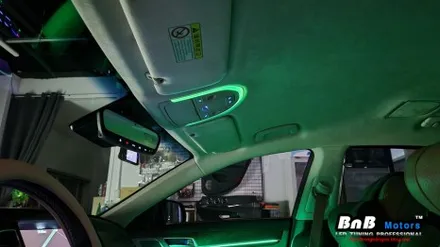 제네시스 G80 비노출 간접조명 엠비언트 라이트 튜닝! 칙칙했던 실내를 은은한 무드램프 튜닝으로 감성 충전! 야간드라이빙이 즐거워지는 튜닝! 거제 부산 창원 비앤비모터스!