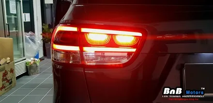 올 뉴 쏘렌토 테일램프 깜빡이 완벽한 머스탱 버전. 부산 창원 거제 LED 튜닝은 [거제 비앤비 모터스] / 거제 연초면