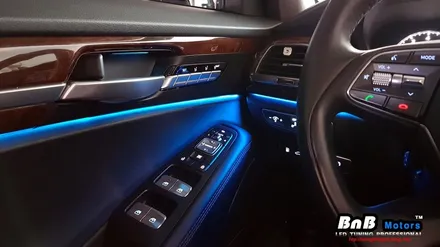 제네시스 EQ900 G90 순정 엠비언트 밝기 광량 업그레이드! 순정보다 5배 밝은 엠비언트 튜닝! / 거제 연초면