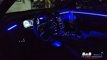 투싼 NX4 순정연동 DMX 매립형 엠비언트! 아쉬웠던 순정 엠비언트를 업그레이드! 감성적인 실내 인테리어를 완성하는 필수 튜닝 아이템! 거제 부산 창원 비앤비모터스! / 거제 연초면