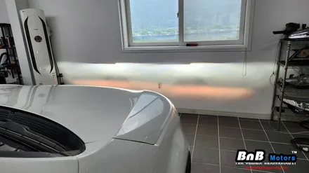 뉴쏘렌토R 헤드라이트 수입반사판 교체 시공! 어두운 라이트를 밝고 선명하게! 선명한 시인성으로 맘 편히 야간운전하세요! 거제 부산 창원 비앤비모터스! / 거제 연초면