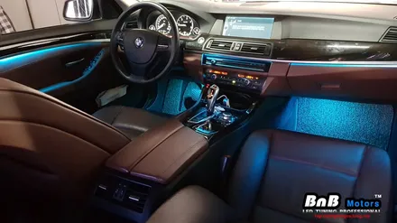 BMW 520d F10 5시리즈 스마트 히든 엠비언트! 순정 퀄리티의 엠비언트 라이트 튜닝! 부산 창원 거제 비앤비모터스 / 거제 연초면