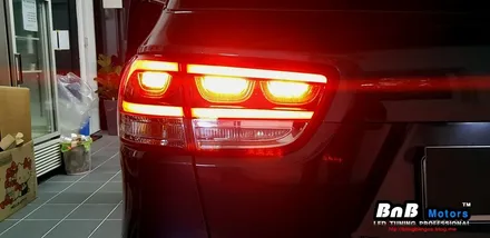 올 뉴 쏘렌토 테일램프 깜빡이 완벽한 머스탱 버전. 부산 창원 거제 LED 튜닝은 [거제 비앤비 모터스] / 거제 연초면