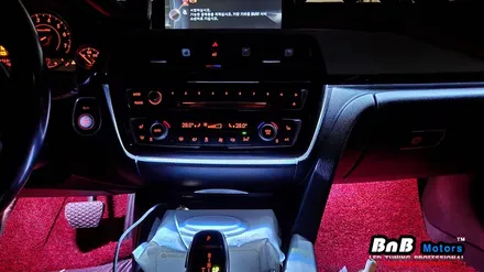 BMW 428i 컨버터블 실내 비노출 간접조명 엠비언트라이트 튜닝! 순정 느낌 그대로 눈부심없는 간접조명 무드램프 튜닝! 거제 부산 창원 비앤비모터스! / 거제 연초면
