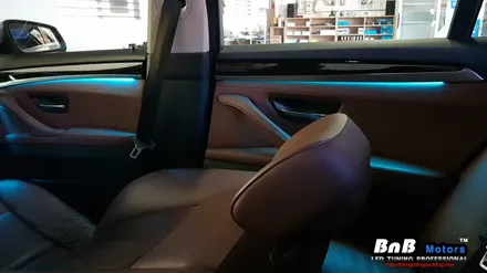 BMW 520d F10 5시리즈 스마트 히든 엠비언트! 순정 퀄리티의 엠비언트 라이트 튜닝! 부산 창원 거제 비앤비모터스 / 거제 연초면