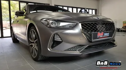 제네시스 G70 엠비언트 무드등 튜닝은 이렇게 하셔야죠~ 매립형 히든 엠비언트로 순정처럼 깔끔한 무드등 튜닝! / 거제 연초면