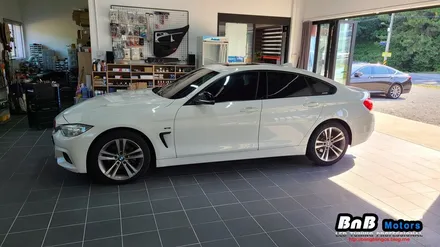 BMW 420d 그란쿠페 비노출 엠비언트 무드등 튜닝! 순정처럼 깔끔한 마감의 엠비언트 시공으로 실내 감성을 업그레이드! 창원 부산 엠비언트 / 거제 연초면