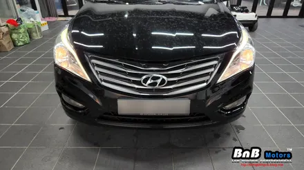 그랜저 HG 침침하고 어두웠던 할로겐 라이트를 밝고 선명한 LED 전조등으로 교체! 합법인증 제라이트 X1 시공으로 안전하게 사용하세요! 경남 거제 창원 부산 비앤비모터스 / 거제 연초면