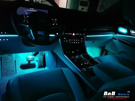 신형 카니발 KA4 비노출 매립형 엠비언트 튜닝! 순정처럼 깔끔한 마감의 비노출 엠비언트로 드라이빙에 감성을 더하다! 경남 부산 창원 김해 무드등 튜닝! / 거제 연초면