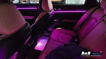 K5 dl3 순정연동 매립형 인핏 엠비언트 무드등 튜닝! 깔끔한 매립형 엠비언트로 완성되는 감성적인 실내 인테리어! 경남 거제 창원 부산 비앤비모터스 / 거제 연초면