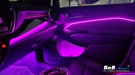 트렉스 크로스오버 실내 엠비언트 라이트 튜닝! 세련된 실내 인테리어를 완성하는 필수 튜닝 아이템! 거제 부산 창원 비앤비모터스! / 거제 연초면