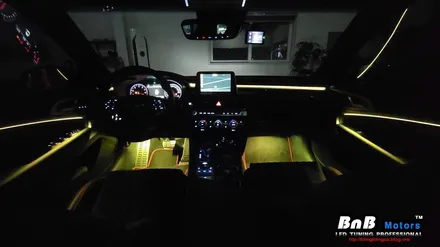 제네시스 G70 오너들의 필수 아이템! 비노출 엠비언트로 한층 업그레이드된 실내 분위기! 경남 거제 창원 부산 김해 비앤비모터스 / 거제 연초면