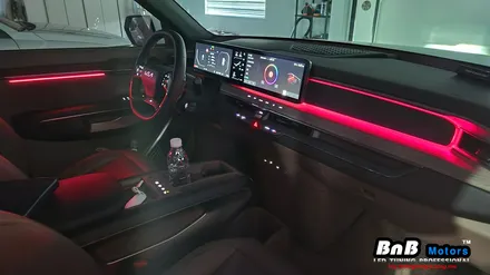 기아 EV9 에어 엠비언트가 없다면?? 순정연동 엠비언트 튜닝으로 순정옵션 그대로 업그레이드! 거제 부산 창원 비앤비모터스! / 거제 연초면