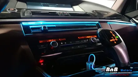 BMW 520d F10 5시리즈 스마트 히든 엠비언트! 순정 퀄리티의 엠비언트 라이트 튜닝! 부산 창원 거제 비앤비모터스 / 거제 연초면