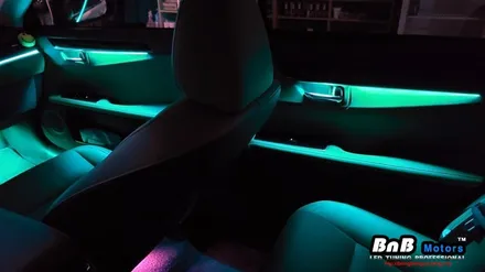렉서스 ES300 하이브리드 심심했던 실내에 완벽한 변화를!! 비노출 엠비언트 튜닝으로 완성되는 인테리어 업그레이드! 경남 거제 창원 부산 김해 비앤비모터스! / 거제 연초면