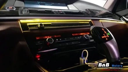 BMW 520d F10 5시리즈 스마트 히든 엠비언트! 순정 퀄리티의 엠비언트 라이트 튜닝! 부산 창원 거제 비앤비모터스 / 거제 연초면