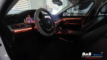 BMW 520d 실내 인테리어 업그레이드! 스마트 엠비언트 튜닝! / 거제 연초면
