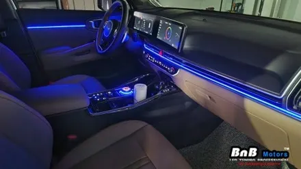 쏘렌토MQ4 노블레스 엠비언트 라이트 튜닝! 순정느낌이 묻어나는 무드램프 튜닝! 거제 부산 창원 비앤비모터스! / 거제 연초면