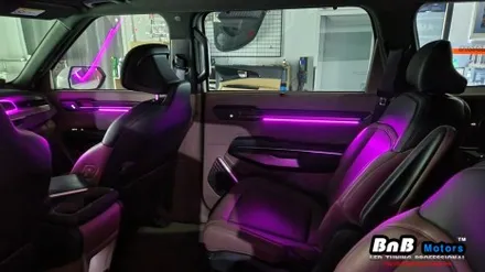 기아 EV9 에어 엠비언트가 없다면?? 순정연동 엠비언트 튜닝으로 순정옵션 그대로 업그레이드! 거제 부산 창원 비앤비모터스! / 거제 연초면