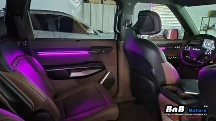기아 EV9 에어 엠비언트가 없다면?? 순정연동 엠비언트 튜닝으로 순정옵션 그대로 업그레이드! 거제 부산 창원 비앤비모터스! / 거제 연초면