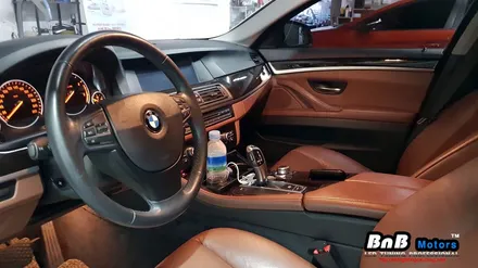 BMW 520d F10 5시리즈 스마트 히든 엠비언트! 순정 퀄리티의 엠비언트 라이트 튜닝! 부산 창원 거제 비앤비모터스 / 거제 연초면