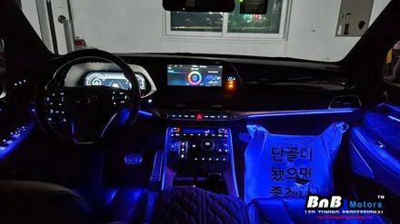 펠리세이드 비노출 간접조명 엠비언트 튜닝! 순정보다 더 순정같은 엠비언트 튜닝! 거제 부산 창원 비앤비모터스! / 거제 연초면