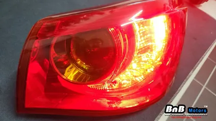 인피니티 Q50 테일램프 브레이크 램프 고장 수리! 자동차 LED 고장수리! 거제 부산 창원 비앤비모터스! / 거제 연초면