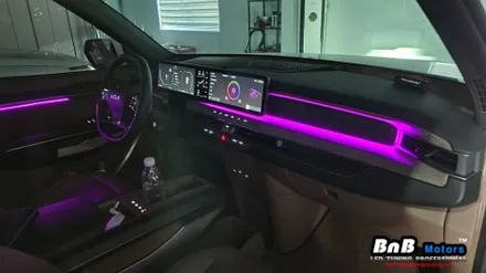 기아 EV9 에어 엠비언트가 없다면?? 순정연동 엠비언트 튜닝으로 순정옵션 그대로 업그레이드! 거제 부산 창원 비앤비모터스! / 거제 연초면