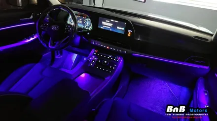 펠리세이드 프레스티지 등급에 순정보다 더 순정같은 비노출 히든 엠비언트 무드등 튜닝! 감성적인 실내를 완성하는 단 하나의 아이템! 경남 거제 창원 부산 비앤비모터스 / 거제 연초면