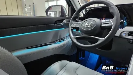 펠리세이드 르블랑 순정연동 비노출 엠비언트 튜닝! 순정 느낌 그대로 순정 퀄리티의 엠비언트 튜닝! 거제 부산 창원 비앤비모터스! / 거제 연초면