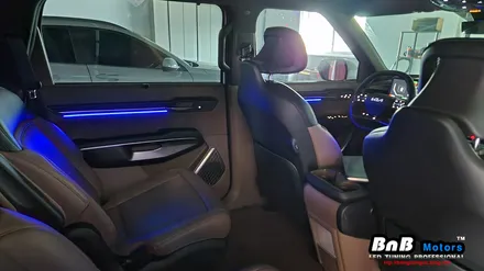 기아 EV9 에어 엠비언트가 없다면?? 순정연동 엠비언트 튜닝으로 순정옵션 그대로 업그레이드! 거제 부산 창원 비앤비모터스! / 거제 연초면