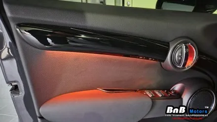 미니쿠퍼 3세대 (F55) 순정연동 비노출 간접조명 엠비언트 라이트 튜닝! 완벽한 순정 인터페이스 연동과 눈부심없는 무드램프 튜닝! 거제 부산 창원 비앤비모터스!