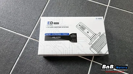 싼타페DM 순정 HID전구를 밝고 선명한 LED전구로 교체! 안전한 야간드라이빙을 위한 필수 아이템! 거제 자동차 LED튜닝 비앤비모터스! / 거제 연초면