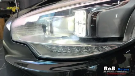 K9 1세대 Full LED 헤드라이트 쳐짐 현상 수리! 조사각 조절장치 고장 수리! 거제 부산 창원 비앤비모터스! / 거제 연초면