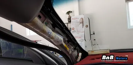번호판 인식이 가능한 고화질 파인뷰 LX2000 블랙박스. / 거제 연초면